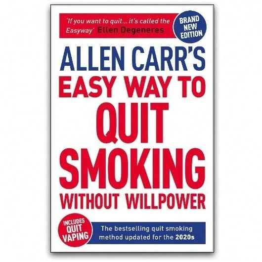 Allen Carr Easy Way To Quit Smoking Without Willpower - Single Book - View 1
