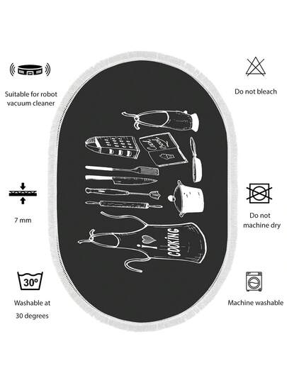 Pearl Digital Non Slip Printed Turkish Vloerkleed AL4032 Zachte Touch, Washable Tapijt Felt Backing Moderne ative Vloer Mat, Living Room, Bedroom, Bathroom, Hallway Or Entryway Available In Many Sizes Quick Drying, Highly Absorbent, Soft, Com Tafel Both Indoor Outdoor view 5