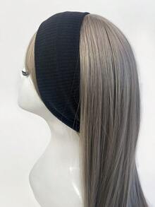 1pc Minimalist Knit Headband, College Casual Sports Headwrap, Pink/Black/White, Versatile Accessories For Men & Women, Year Round Use,Hair Accessories,Turban Headband,Sweatband, School Stuff, College, Headbands Fall Winter Hair Band For Vacation Outfits Woman Elegant Scarf Women Bandanas Soft Headwrap - Màu Khaki - Xem 5