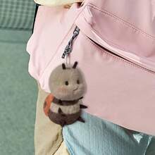 Stuffed Animals Sitting Ladybug Soft Stuffed Animal Cute Plush Toy Shy Face Expression Huggable Premium Fabric for Sofa Classroom Home Décor Bedtime Playroom Gifting Collectors - como en la foto - Ver 3