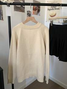 Cárdigan suave estilo coreano para mujer, suéter de punto grueso, chaqueta ligera de manga larga cómoda para otoño/invierno con botones de seta al frente