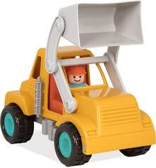 TendenciaBattat - Camión Verde de Reciclaje - Camión Clásico para Niños - Juguete Ecológico - Ruedas de Goma Blandas - 18 Meses + - Camión de la BasuraCalidad premium - Camión cargadora frontal - Ver 13