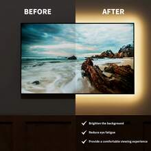 5V COB LED Strip Light USB Night Lights Backlight TV Light String With Touch Sensor Control Dimmer Flexible Cabinet Light Wall Decor DIY Lamp Tape 1M-5M Linear Lightings For Gaming Bedroom Living Room - Toch - View 9