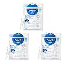 Oral-B Oral B Glide Dental Floss Picks, GumCare, 30 Count, Pack Of 3 - White - View 10
