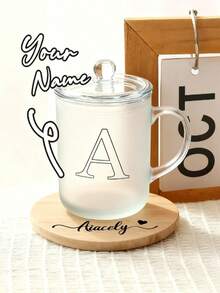 1 buc. Suport de pahare din lemn personalizat, Suport de pahare din lemn de pin cu logo personalizat și nume, Cadou ideal pentru nuntă, logodnă, reuniune de familie, prieteni și familii, se poate personaliza numele, Suport rotund, Suport pentru băuturi, Suport pentru cafea, Suport personalizat antiderapant rezistent la căldură, Multifuncțional, Durabil, Ornamental, Reutilizabil, Rafinat, Elegant.