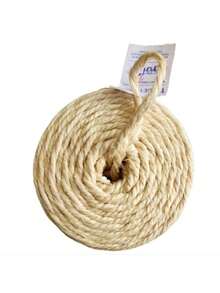 170 Meters Roll Of 4mm Natural Sisal Twine - Beis - Ver 3