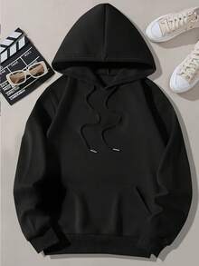 2025 Women's Faith Over Fear Psalm 56:3 Bible Quote Hoodie - Black Pink Letters Christian Sweatshirt, Suitable For Daily And Special Occasions, Machine Washable Spiritual Clothing, Faith Theme Outfit, Church Garment, Inspirational Top, Soft And Comfortable Fabric, Religious Clothing, Faith Community Soft And Breathable, Long Sleeve Tops, Tops, Hoodies - màu đen - Xem 2