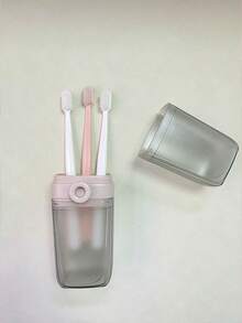 Portable Travel Toothbrush Toothpaste Box Soap Box, Strong Sealing, Large Capacity And Easy To Carry, Suitable For Family, Dormitory, Etc., Suitable For Travel, Business Trip, Camping, Hotel, Etc., Travel Essentials, Household Items, Birthday Gifts, Party Gifts, Etc