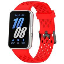 Breathable Straps Compatible With Samsung Galaxy FIT 3 Silicone Band Women Men Soft Sport Band Compatible With Samsung Smartwatch FIT3 Wriatband - For Galaxy Fit 3 - View 12