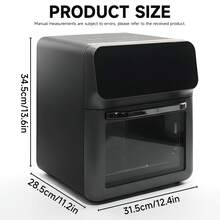 New 10L Air Fryer Kitchen Oven Oil Free Low Fat Healthy Frying Cooker Cooker - UK Plug(220-240V) - View 9