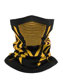 1pc, Winter Cycling Neck Warmer, Outdoor, Mountaineering, Skiing, Windproof, Thick, Warm, Neck Guard, Sports, Motorbike Helmet