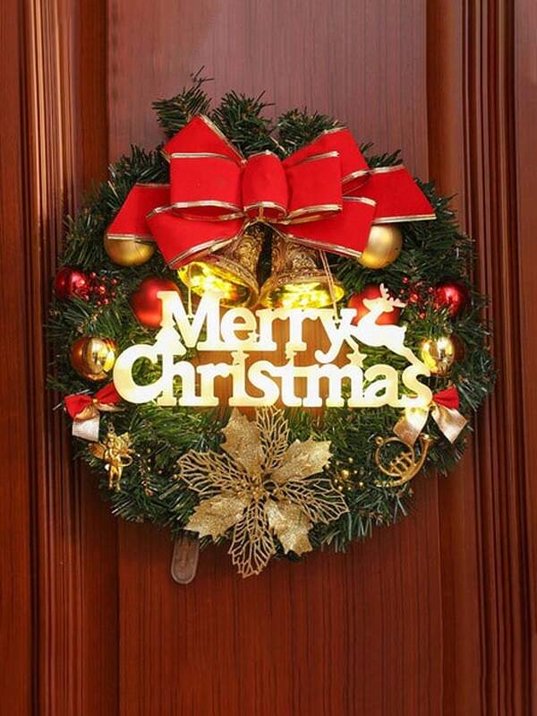 1pc Winter Merry Christmas Letter Decoration Lights, Merry Christmas LED Battery Powered Warm Christmas Lamps, Christmas Holiday Party Indoor And Outdoor Home Decor Lights, Suitable For Bedrooms, Living Rooms, Offices, Holiday Parties, Courtyards, Gardens, Lawns, Christmas Trees, Porches, Garages, Yards, Family Gatherings, Bars, Restaurants, Stores, And Displayschristmas Decoration XMAS Decor Christmas Tree Gift Decor Thanksgiving Wedding Home Decor Home Decor Fall Decor Autumn Decor Birthday Decorations For Gifts Party Supplies Indoor Outdoor Garden Holiday Festival Decor Halloween Decor Wall Decor Halloween Ornaments