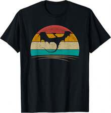 Dragon Shirt Retro Vintage Dragon Mythical Creature Fantasy T-Shirt - Negro - Ver 1