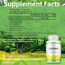 BUPORAI Cápsulas Lipozem: Apoyo avanzado para el control de peso, salud intestinal y quema de grasa - 120 unidades - 120 cápsulas - Ver 2