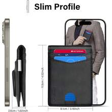 SwanScout - portafolios para SmartTag - para SmartTag2 + Negro - - Ver 5