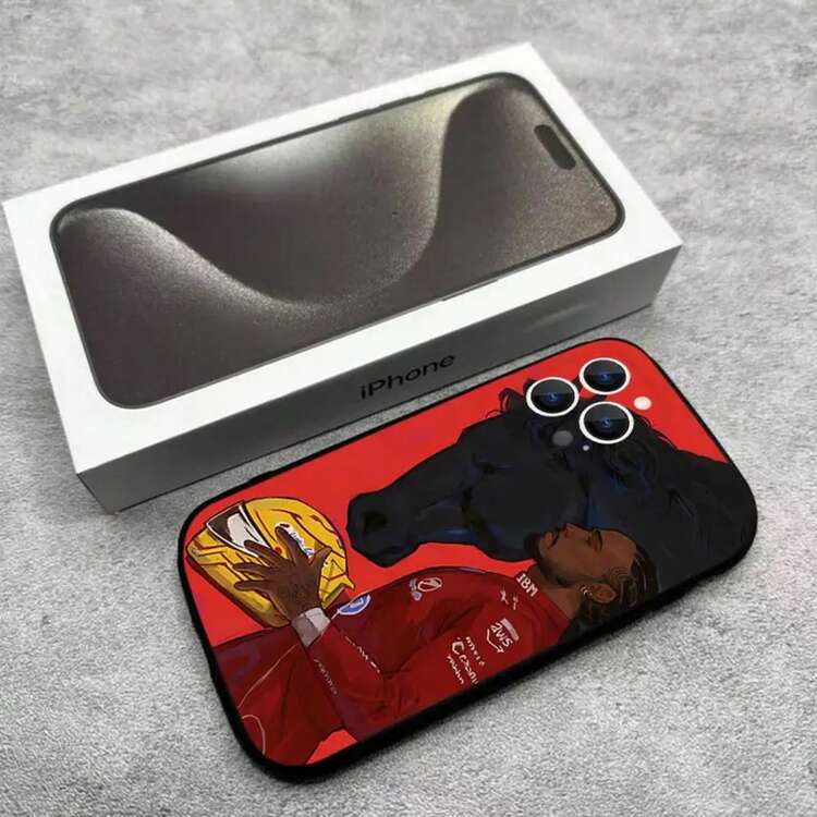 44 L-Lewis H-Hamilton-S Phone Case For IPhone 17,16,15,14,13,12,Pro,Max,Plus,E,SE4,Air,Mini Black Soft Box - Z3 - View 4