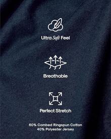 Mens T-Shirts – Curved Hem Tee Mens, Hipster Shirts For Men, Long Tail T Shirts For Man, Drop Cut Lounge/Sleephalloween - Hải quân - Xem 10