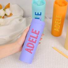 Personalisierter, individualisierter Becher mit Strohhalm, Brautjungfern-Antrag Becher, 16oz Acryl Schlank Becher, Geschenk für Brautjungfern, Mädels-Trip Becher