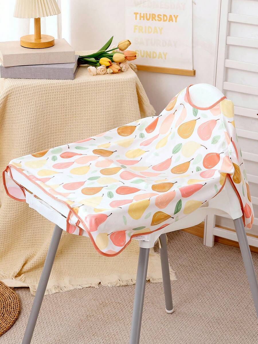 1 Stück Lätzchen mit langen Ärmeln, das an Hochstuhl und Tisch befestigt wird, wasserdichte Fütterungsabdeckung für Kleinkinder, Mehrzweck-Überzug-Lätzchen für Kleinkinder