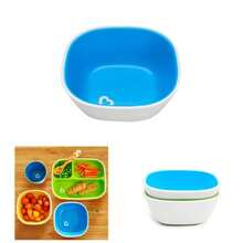 Splash Bowls - 2pk - Blue/Green - Durable Plastic - Perfect For Dining And Party Use
