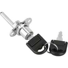 Cajn Escritorio Armario Gabinete Cerradura de mbolo, 2 Piezas Muebles Cajn Armario Archivador Cerradura con Llaves  de Oficina Muebles de Bricolaje Hardware16mm silver single lock - inicial - Ver 6