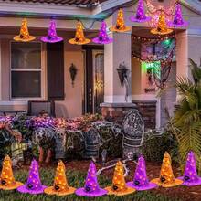 3 Stück Hexenhut Halloween Dekorationen, Hexenhut für Frauen für Maskenball-Partys, Schleier Zauberer Magischer Hut, Spinnen-Hexenhut kann getragen oder zur Dekoration verwendet werden, Spitzhut des Zauberers, faltbarer Stil, beliebtes Produkt, Herbst/Winter Fischerhut, Halloween Deko, Herbst/Winter Mode-Accessoire für Fotoshootings