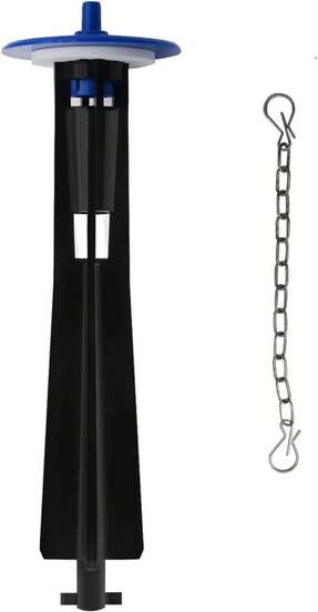 Nereusfwater Toilet Canister Flush Valve Repair Kit, Compatible With Kohler GP1229656, K-1188999, K-1188998, For AquaPiston Flush Valve, Includes Center Guide, Cap &Amp; Chain, WC Tank Replacement Kit