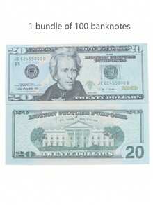 1Se/100pcs Set Ancestor And Family Sacrifice Banknotes - Fake Money For Sacrifice Yellow And White, No Need To Recharge, For Heaven Money, Ghost Money, Anniversary, No Battery Needed For Halloween, Chinese Customs Money Used To Burn For Ancestor Worship, Movie Props, Party Decor, Themed Events