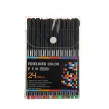 12-24 buc pixuri colorate pentru contur, pentru studenți, contur artistic negru, pictură pentru copii, pictură în ulei, set impermeabil, special pentru pictură în acuarelă