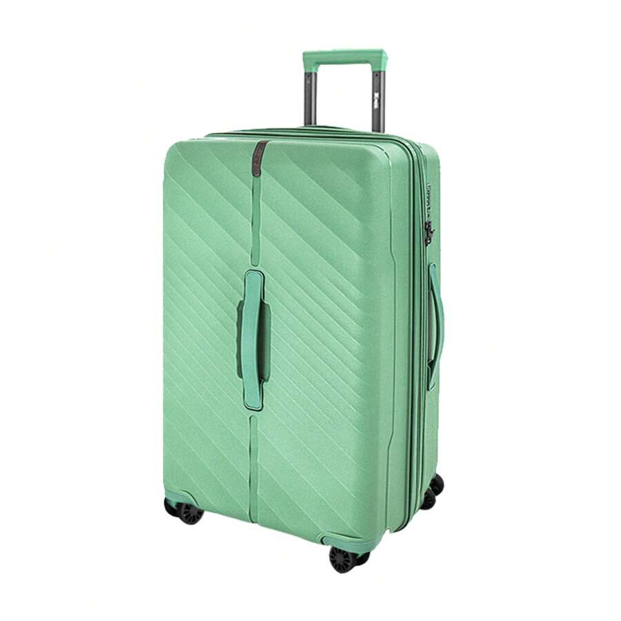 20"/26"/30" TSA Lock Luggege PP Suitcase Large Capacity Stylish Hardshell Expandable Luggege With Spinner Wheels For Long Trip,For College For School Travel Suitcase SuitcasesSuit Case Durable - 綠色 - 查看 1