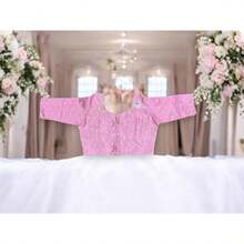 Pink Traditional Ready Made Blouse For Saree, Cultural Wear For Women, 045 - Multicolor - View 6