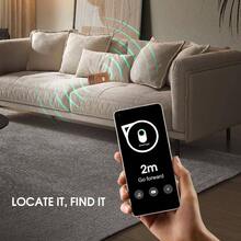 - portafolios delgada para Smarttag2 bolsillo frontal minimalista de piel compatible con RFID bloqueo tarjetero, Marrn - marrón - Ver 2