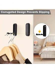 1pc, Aluminum Folding Clothes Hook For RV, Multi-Functional Hanging Organizer For Entryway, Bathroom, Kitchen, Bedroom, RV Shade, Screen, And Accessories RV Awnings Accessories