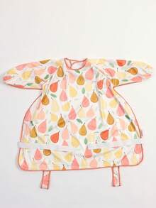 1 Stück Lätzchen mit langen Ärmeln, das an Hochstuhl und Tisch befestigt wird, wasserdichte Fütterungsabdeckung für Kleinkinder, Mehrzweck-Überzug-Lätzchen für Kleinkinder