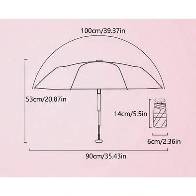 Maizoon paraguas porttiles compactos Proteccin UPF50+ Ligero Impermeable Doble capa Sombrilla Retro Clsico Flor Estilo vintage para mujeres Viaje y uso diario