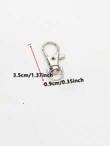 1 szt., Modny, ręcznie robiony brelok z żywicy z koralikami - styl punkowy, damski dodatek z klamrą w kształcie homara, zawieszka do torby samochodowej, szkolna gwiazda, uroczy gotycki Y2k