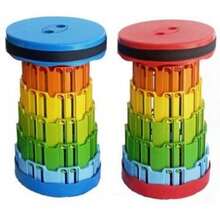 Banco Arcoiris Pegable Portatil Retractil - Rojo - Ver 4