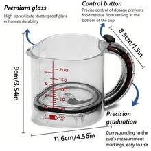 4-In-1 Adjustable Measuring Cup – Multi-Functional Kitchen Tool With Scraper Seal Base, Design For Cooking And Baking, Precisely Measures Liquid & Dry Ingredients