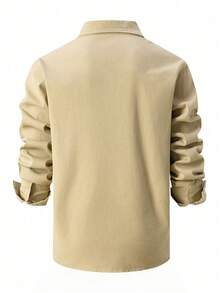 Men's Casual Business Shirt, Long Sleeve Workwear Shirt, Autumn/Winter