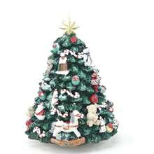 Christmas Tree Rotating Music Box Home Festive Decoration Gift For Friends Christmas Present