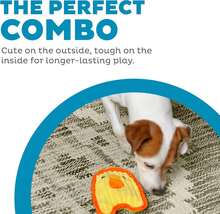 Outward Hound Durablez Minis Stuffing-Free Squeaky Plush Dog Toy For Puppies &Amp; All Dogs - Interactive, Soft Yet Tough, No Mess, Jumbo Squeaker, Long-Lasting Play, Dog - Nhiều màu - Xem 2
