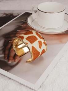 Fashionable Luxury Women's Open Bangle Bracelet