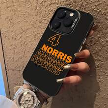 Racer L-Lando N-Norris 4 Case Phone Cover Compatible With  16 12 13 14 15 Pro Max Plus Lens Circle IMD Laser Shell, Cover Compatible With  17 Case,  17 Pro Case,  17 Pro Max Case - Z4 - 查看 8