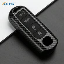 For Carbon Fiber Style ABS Car Key Case Cover For 2 3 6 Atenza,Axela,Demio, CX-5 CX5 CX-3 CX7 CX-9 2015 2016 2017 2018 2019 Accessories