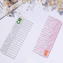 1 Stück personalisierter Haarkamm, Entwirrkamm aus Azetat, individueller reisefreundlicher Taschenkamm, Geschenk für Brautjungfern, Mädchen-Kamm, Brautgeschenk