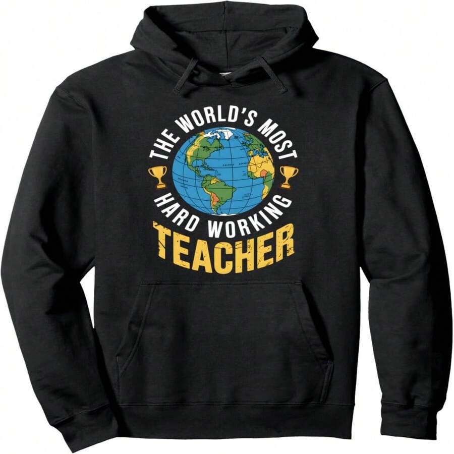 Funny Teacher Appreciation School Teaching Cl Form Pullover Hoodie - 黑7 - 查看 1