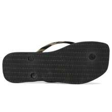 Havaianas Slim Square Velvet Sandals |  | Women Flat Sandals - 黑色 - 查看 2