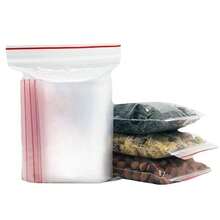 100-Pe Ziplock Bag Thick Transparent Sealed Bag Plastic Packaging Bag Storage Seal Bag Jewelry Packaging Bag Waterproof Bone Bag