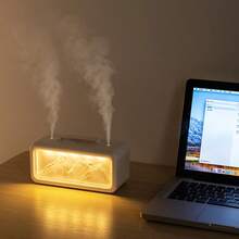 1pc Simulated Snowy Mountain Humidifier, 600ml Large Capacity Aroma Diffuser, 2 Mist Modes, 3 Light Modes, High Mist Output, Quiet Operation, Suitable For Various Room Types - Multicolor - View 11