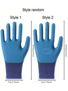 13 号乳胶涂层防滑工作手套、透气防护手套、园林工具